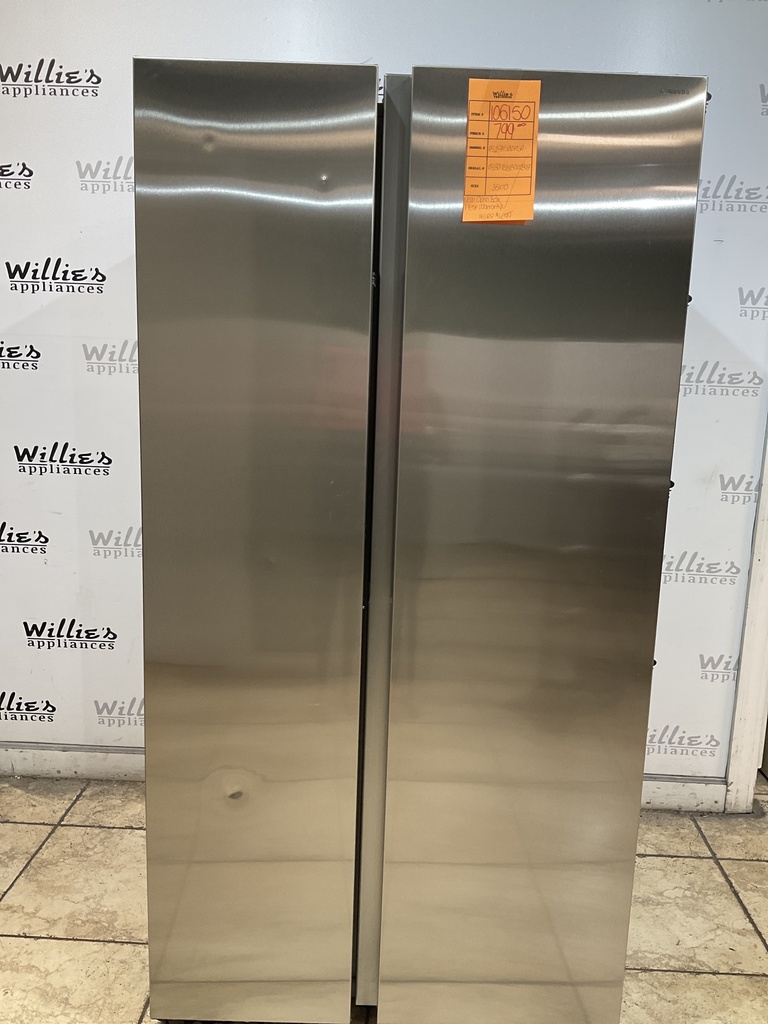 Samsung New Open Box Refrigerator Side by Side 36x70 (Stainless Steel) 