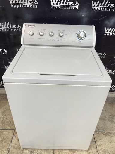 [106177] Whirlpool Used Washer Top-load 27inches (White) 