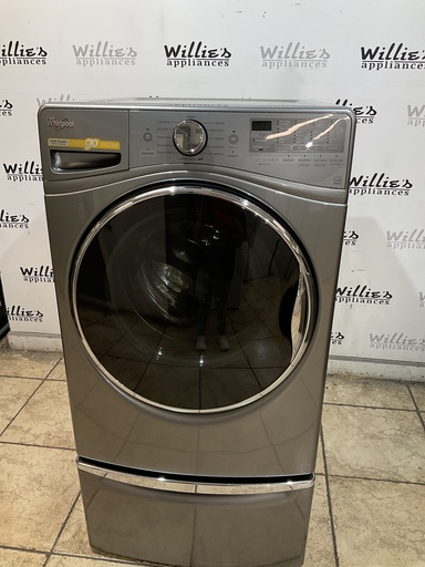 [106190] Whirlpool Used Washer Front-load 27inches (Grey) 