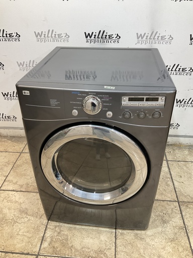 [106186] Lg Used Natural Gas Dryer 27inches (Grey) 