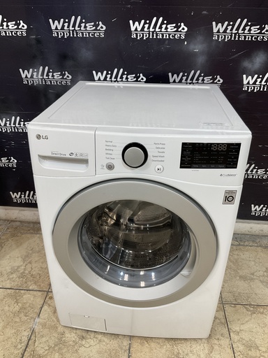 [106188] Lg Used Washer Front-load 27inches (White) 