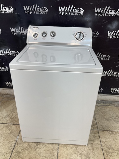 [106197] Whirlpool Used Washer Top-load 27inches (white) 