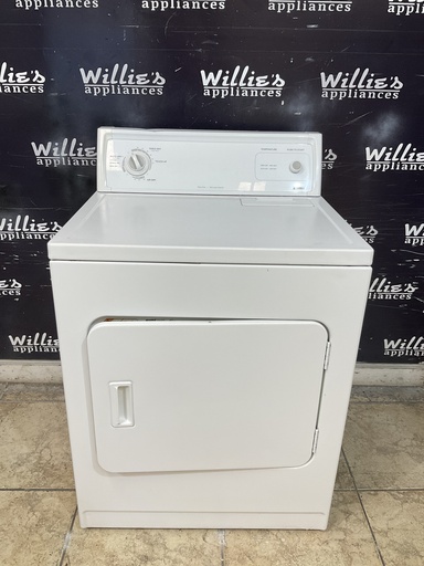 [106203] Kenmore Used Electric Dryer 220volts (30 AMP) 29inches {3 prong} (White) 