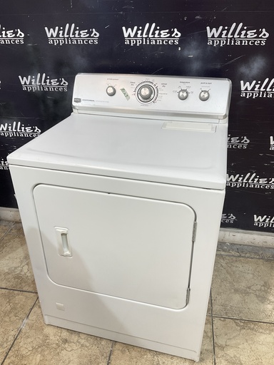 [106227] Maytag Used Natural Gas Dryer 29inches (white)
