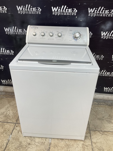 [106225] Whirlpool Used Washer Top-load 27inches (white) 