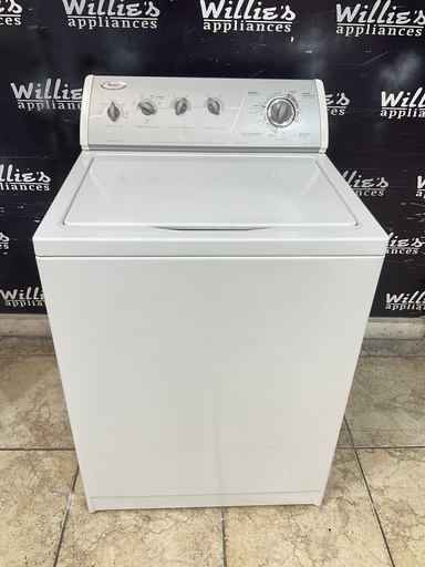 [106235] Whirlpool Used Washer Top-load 27inches (White) 