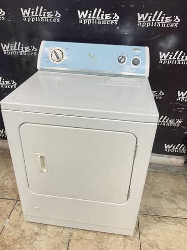 [106246] Whirlpool Used Natural Gas Dryer 29inches (White) 