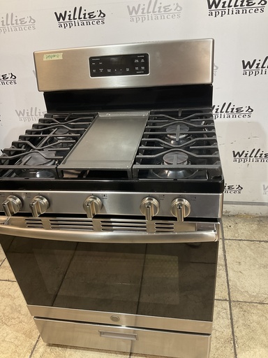 [106251] Ge Used Gas Propane Stove 30inches (stainless steel)