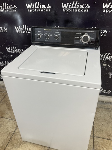 [106268] KitchenAid Used Washer Top-load 27inches (White) 