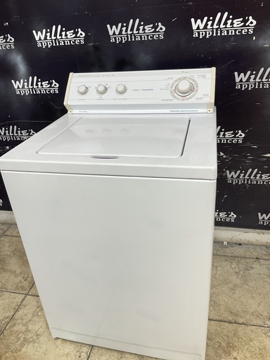 [106239] Whirlpool Used Washer Top-load 27inches (white) 