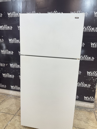 [106238] Hotpoint Used Refrigerator Top and Bottom 28x62 (White)