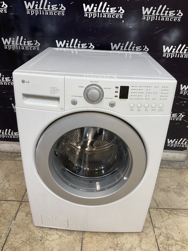 [106297] Lg Used Washer Front-load 27inches (white) 