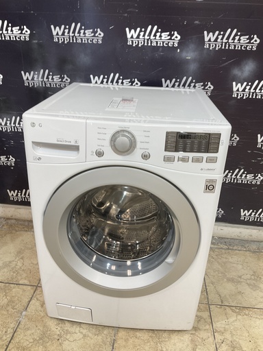 [106322] Lg Used Washer Front-load 27inches (White)