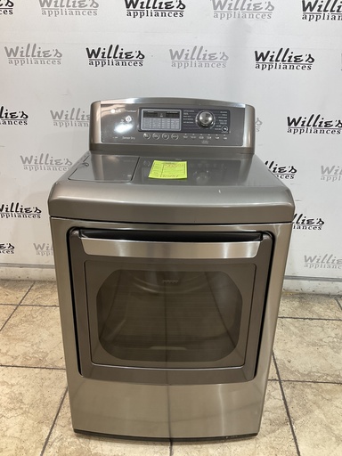 [106324] Lg Used Electric Dryer 220volts (30 AMP) 27inches {3 prong} (Grey) 