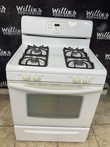 [106355] Frigidaire Used Natural Gas Stove 30inches (White) 