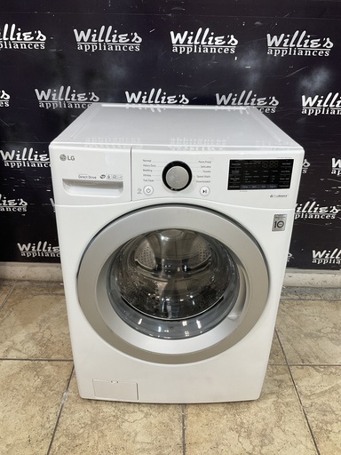 [106362] Lg Used Washer Front-load 27inches (white) 