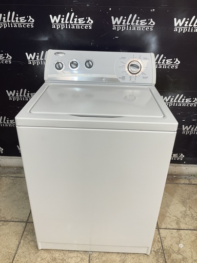 [106341] Whirlpool Used Washer Top-load 27inches (White) 
