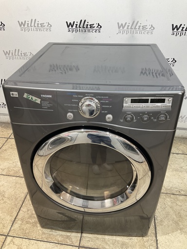 [106375] Lg Used Natural Gas Dryer 27inches (Grey) 