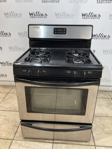 [106385] Frigidaire Used Gas Propane Stove 30inches (Stainless Steel)