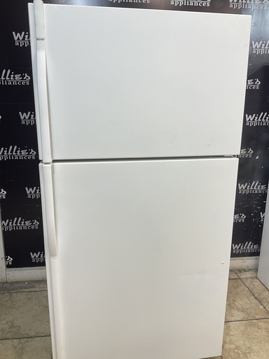 [106392] Kenmore Used Refrigerator Top and Bottom 33x65 1/2” (White) 