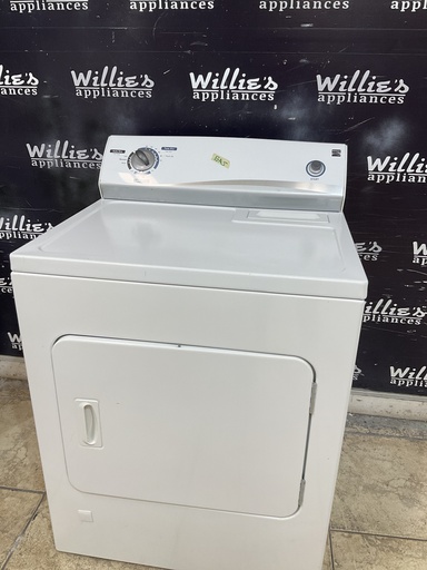 [106447] Kenmore Used Natural Gas Dryer 29inches (White) 