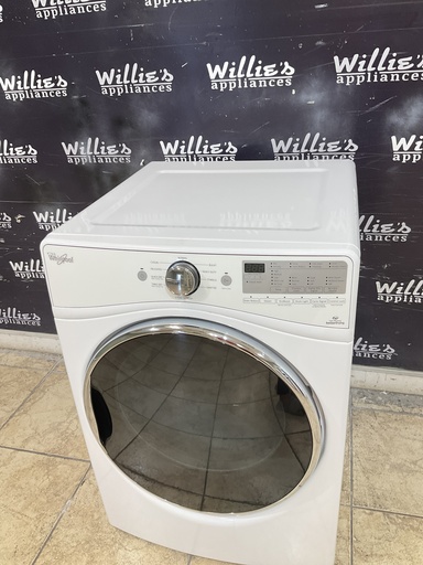 [106452] Whirlpool Used Electric Dryer 27inches {3 prong} (White)