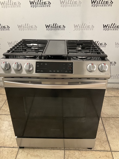 [106450] Samsung Used Natural Gas Stove 30inches (Stainless Steel) 