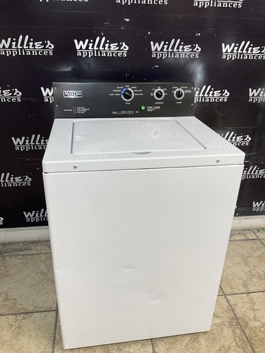 [106470] Maytag Used Washer Top-load 27inches (White) 