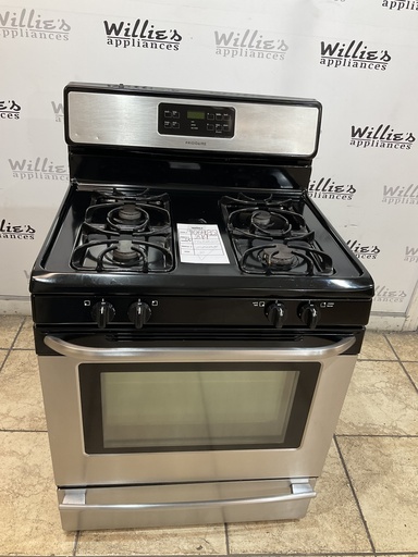 [106485] Frigidaire Used Natural Gas Stove 30inches (Stainless Steel) 