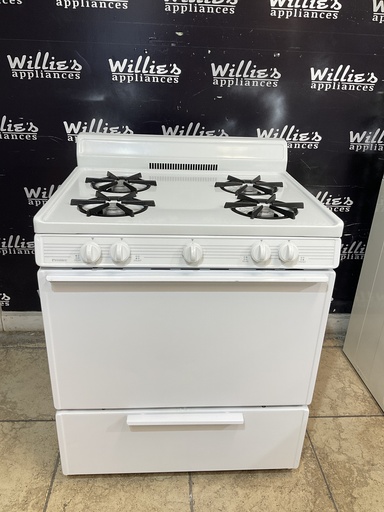 [106518] Premier Used Natural Gas Stove 30inches (white)