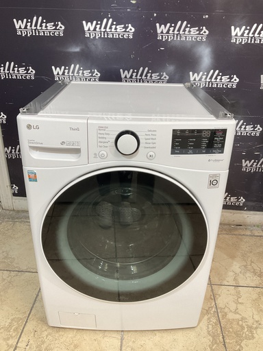 [106510] Lg Used Washer Front-load 27inches (White) 