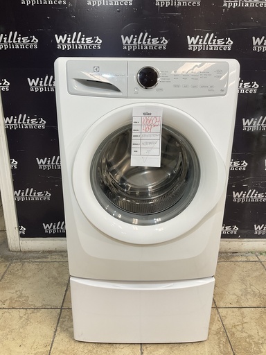 [106604] Electrolux Used Washer Front-load 27inches (White) 
