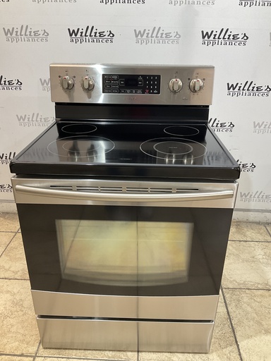 [106600] Samsung Used Electric Stove 220volts (40/50 AMP) 30inches {3 prong} (Stainless steel)
