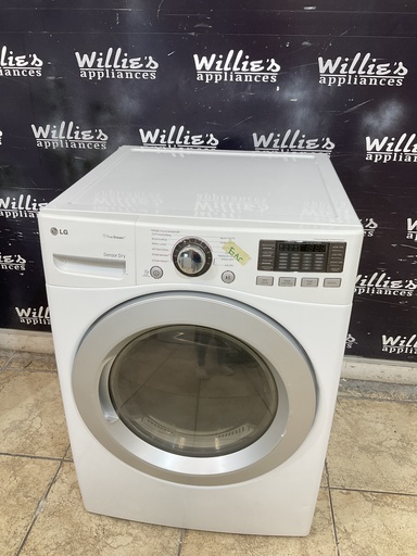 [106665] Lg Used Natural Gas Dryer 27inches (White)