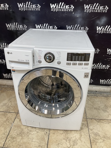 [106692] Lg Used Washer Front-load 27inches (white) 
