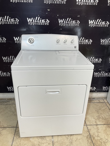 [106830] Kenmore Used Electric Dryer 220volts (30 AMP) 29inches {3 prong} (White) 