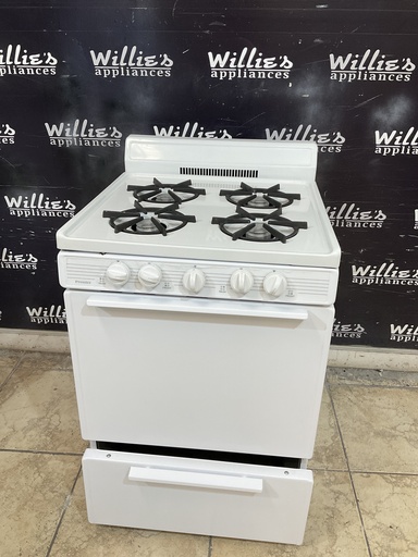 [106827] Premier Used Natural Gas Stove 24inches (White) 