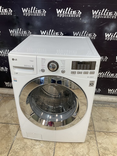 [106883] Lg Used Washer Front-load 27inches (White) 