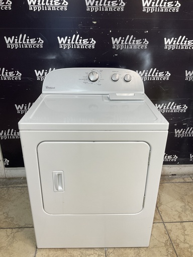 [106882] Whirlpool Used Electric Dryer 220volts (30 AMP) 29inches {3 prong} (White) 