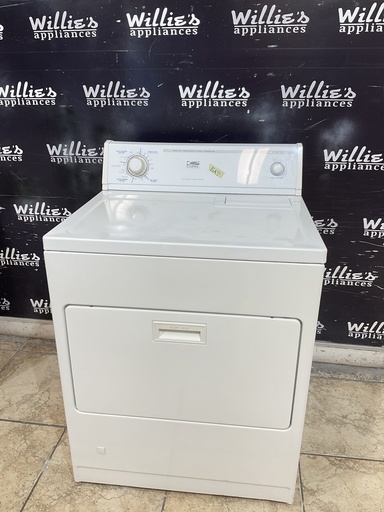 [106898] Estate Used Natural Gas Dryer 29inches (White) 