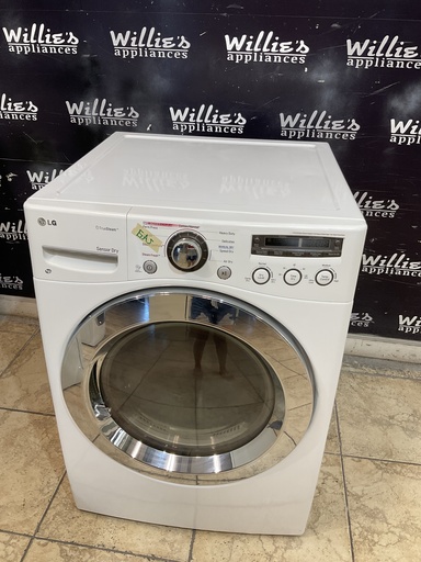 [106897] Lg Used Natural Gas Dryer 27inches (White) 