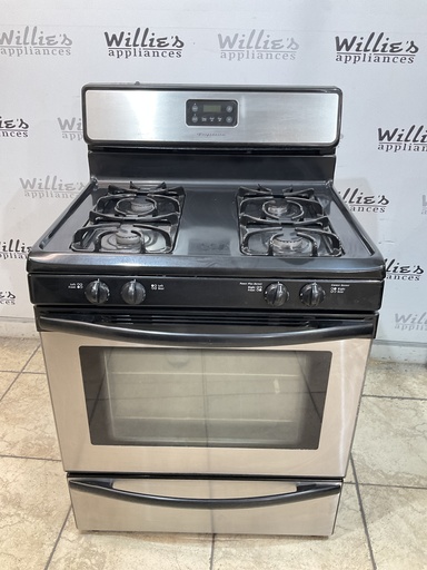 [106903] Frigidaire Used Natural Gas Stove 30inches (Stainless Steel) 
