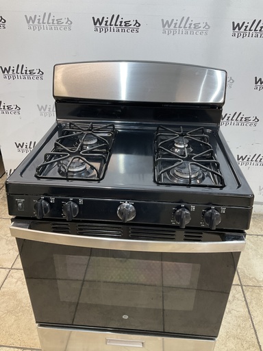 [106892] Ge Used Natural Gas Stove 30inches (Stainless Steel) 