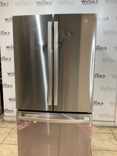 [106900] Ge New Open Box Refrigerator French Door 36x70 (Stainless Steel) 