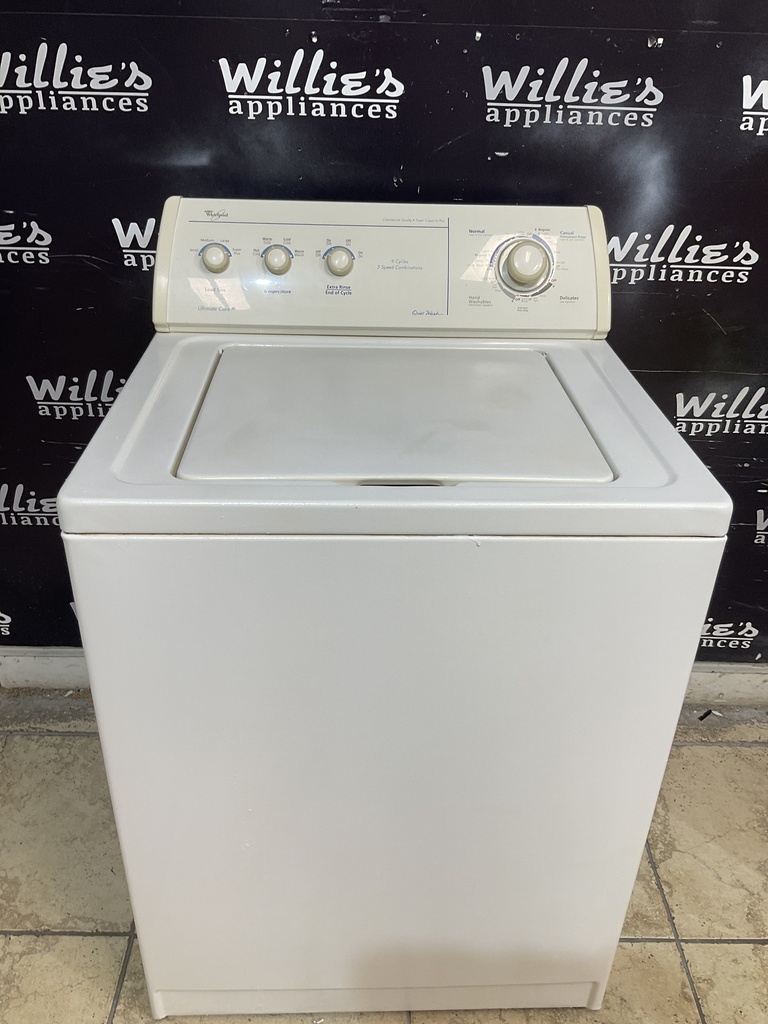 Whirlpool Used Washer Top-load 27inches (white) 