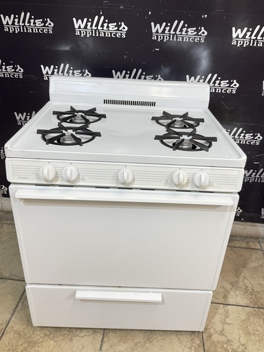 [106958] Premier Used Natural Gas Stove 30inches (White)