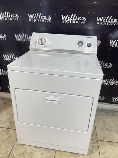 [106995] Whirlpool Used Electric Dryer 220volts (30 AMP) 29inches {no cord} 