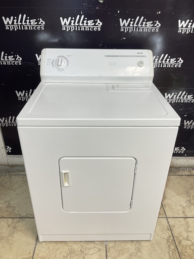 [106997] Kenmore Used Electric Dryer 220volts (30 AMP) 29inches {3 prong} (White) 