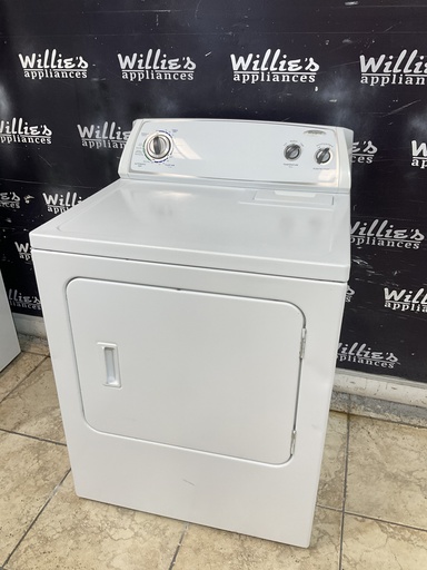 [107042] Whirlpool Used Electric Dryer 220volts (30AMP) 29inches {4 prong} (white) 