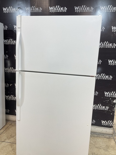 [107096] Kenmore Used Refrigerator Top and Bottom 33x66 (White)